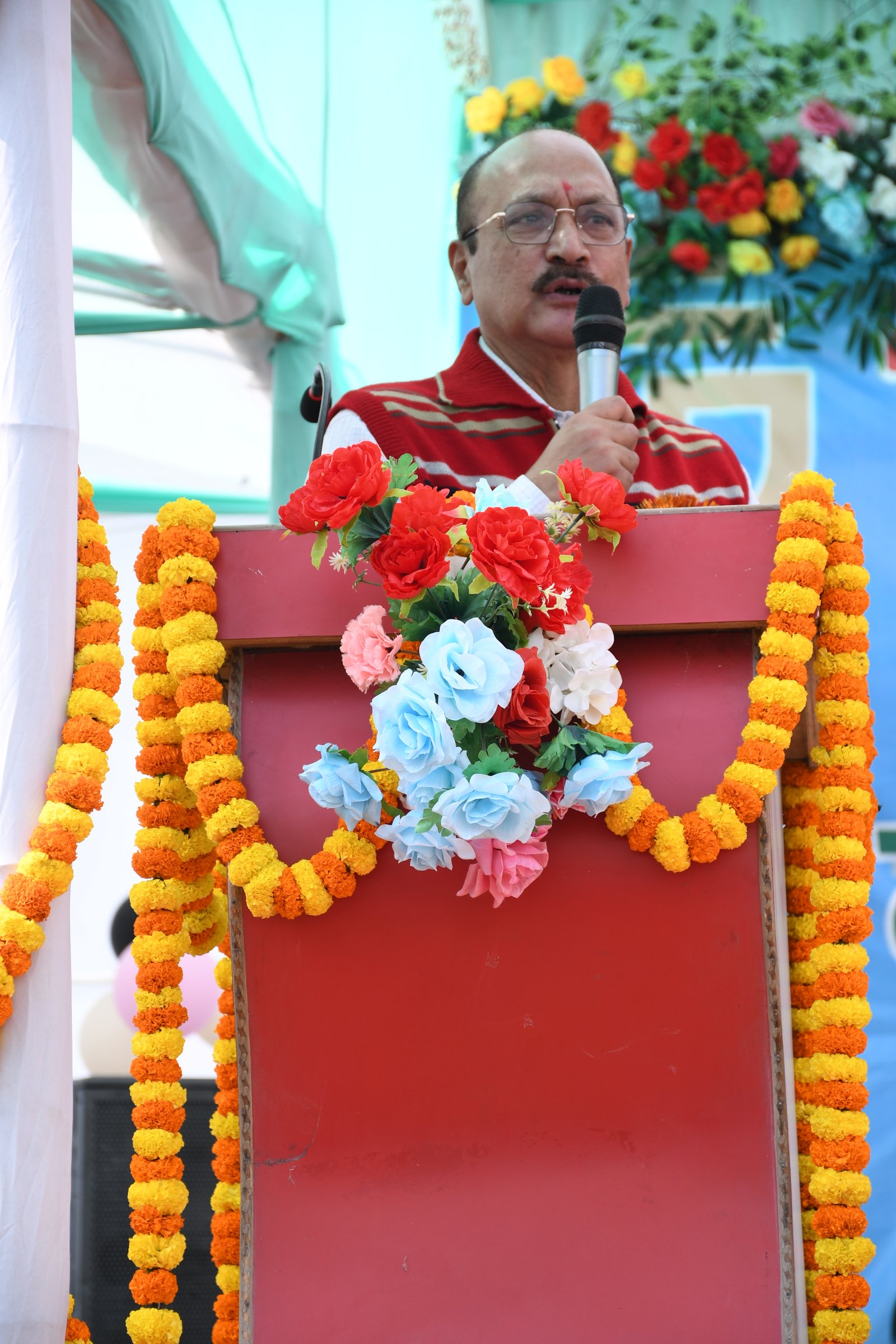 Mr. Tripurari Lal, Secretary of Gautam Institute of Nursing and Paramedics